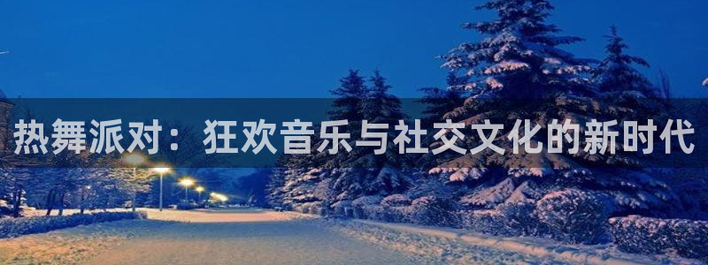 黑白直播免费体育直播：热舞派对：狂欢音乐与社交文化的新时代
